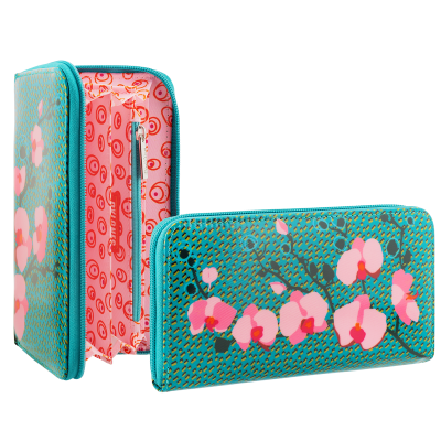 Portefeuille - Voyage - Orchid Blue