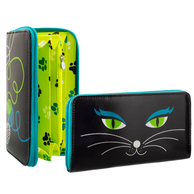Portefeuille - Voyage - Black Cat