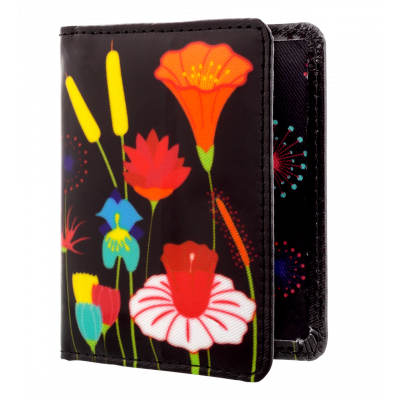 Porte cartes de fidélité - Voyage - Jardin fleuri