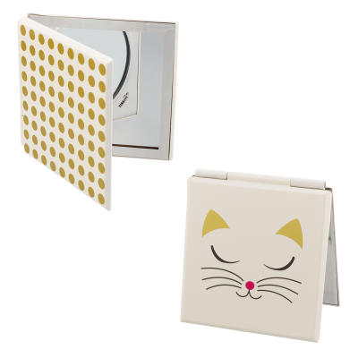 Miroir de poche - Mimi - White Cat