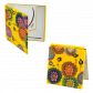 Pocket mirror - Mimi 2 Blue Flower