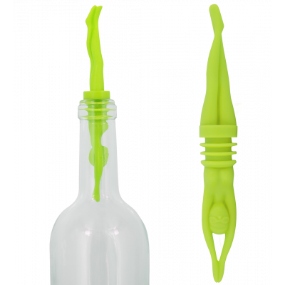 Bouchon de bouteille décoratif - Divine - Vert