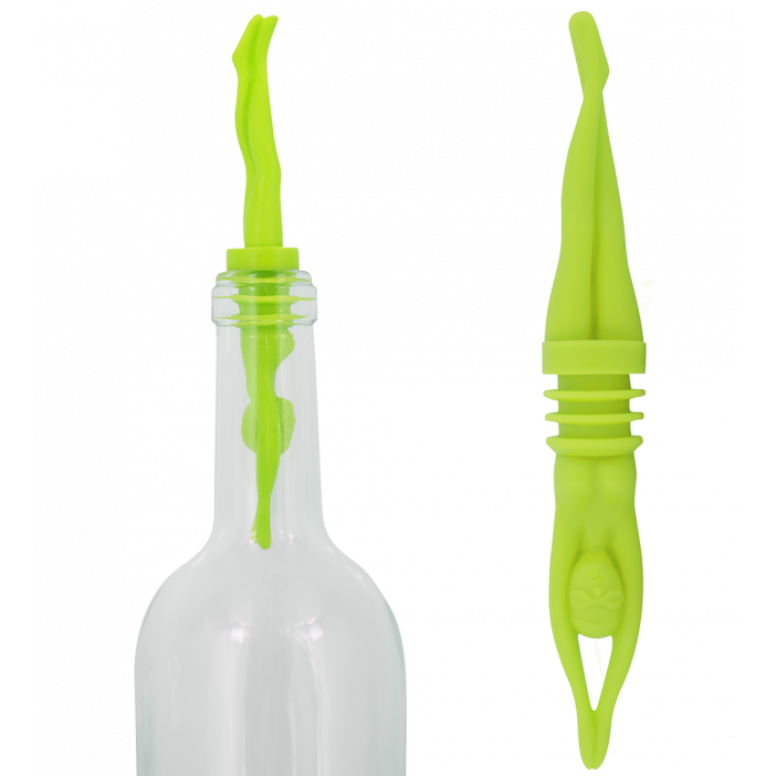 Bouchon de bouteille décoratif - Divine Vert