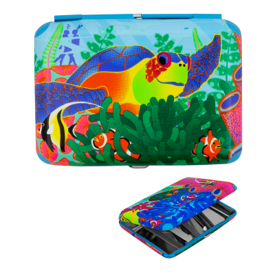 Boite / Étui à cigarettes - Cigarette Case - Fluocéan
