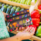 3 zip pouch - Zip It Dahlia