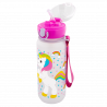 Trinkflasche51 cl - Happyglou straw Licorne Rose