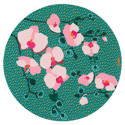 Tapis de souris - Tapiron - Orchid Blue