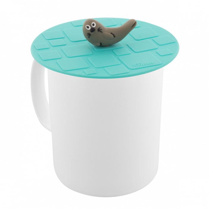 Couvercle silicone pour mug - Bienauchaud 10 cm Phoque