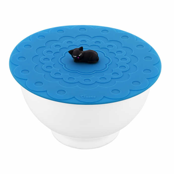 Couvercle silicone pour bol - Bienauchaud / Bienaufroid XL 15 cm Black Cat 2