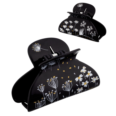 Pince à cheveux crabe - Ladyclip Large - Black Board