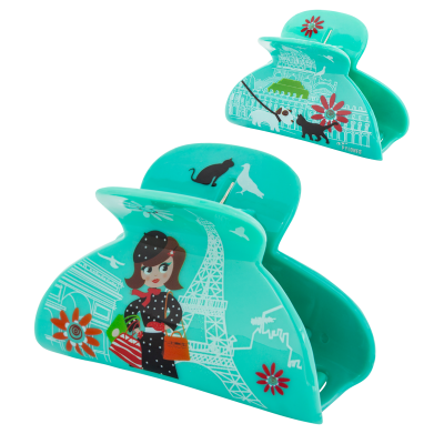 Pince à cheveux crabe - Ladyclip Large - Parisienne