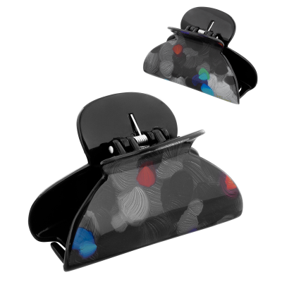 Pince à cheveux crabe - Ladyclip Large - Black Palette