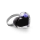Bague en verre soufflée - Coeur Nano Milk