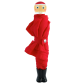 Zweite Chance - Taschenschirm - Rain Parade Weiss