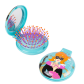 Brosse à cheveux miroir 2 en 1 - Lady Retro Orchid Blue