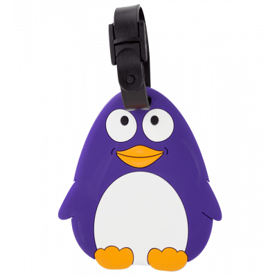 Etiquette de bagage - Ani-luggage - Pingouin
