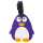 Etiquette de bagage - Ani-luggage - Pingouin