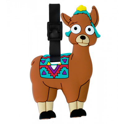 Etiquette de bagage - Ani-luggage - Lama