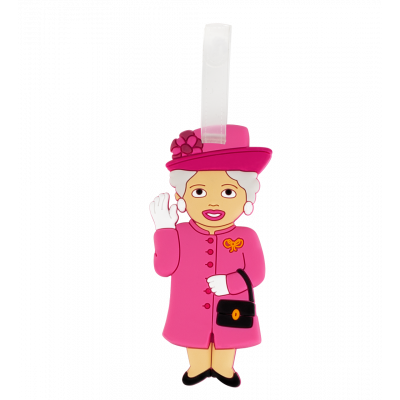 Etiquette de bagage - Ani-luggage - Reine Rose