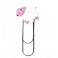 Large bookmark - Ani-bigmark Queen Pink