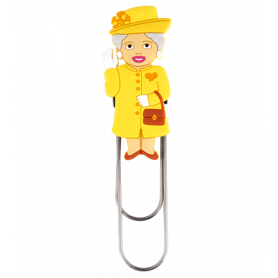 Marque page grand modèle - Ani-bigmark - Reine Jaune