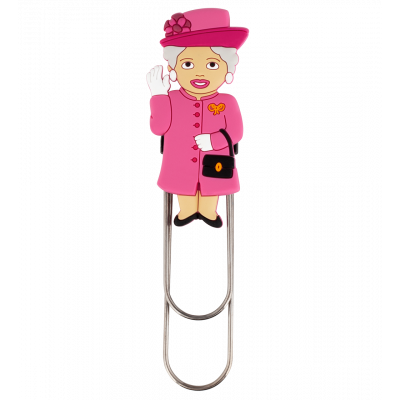 Marque page grand modèle - Ani-bigmark - Reine Rose