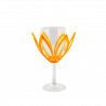 Seconde Chance - Bicchiere da vino in silicone Arancione