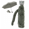 Parapluie pliant - Chapka Gris Parapluie pliant - Chapka Gris