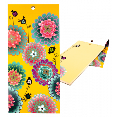 Bloc note magnétique - Carnet Formalist - Dahlia