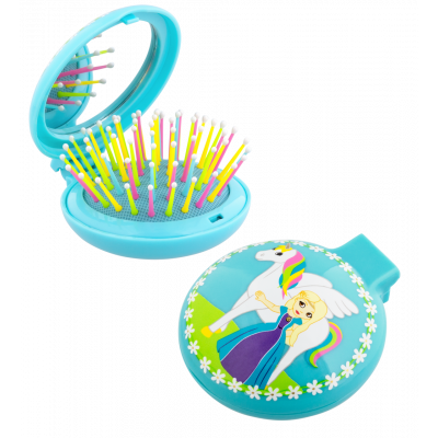 Brosse à cheveux miroir 2 en 1 - Lady Retro Enfants