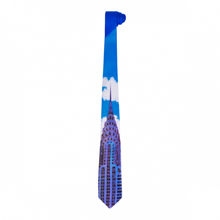 Krawatte - Ralph Marlin Blauer Turm