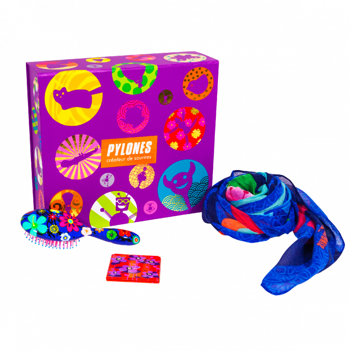 Seconde chance - Box cadeau Large Blue Flower