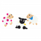 Satz von 3 Magneten - Happy Followers Schafe