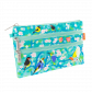 Pochette 3 zips - Zip It Coquelicots