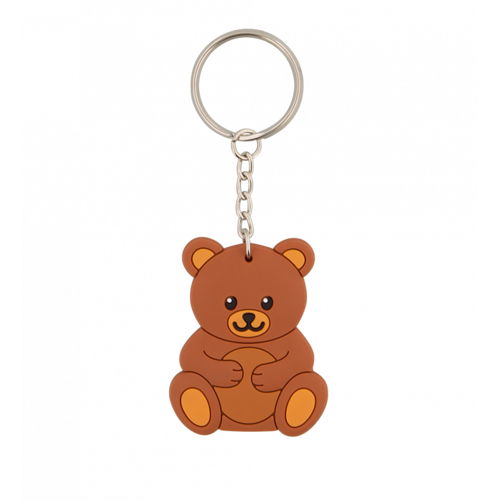 Keyring - Ani-keyri Brown bear