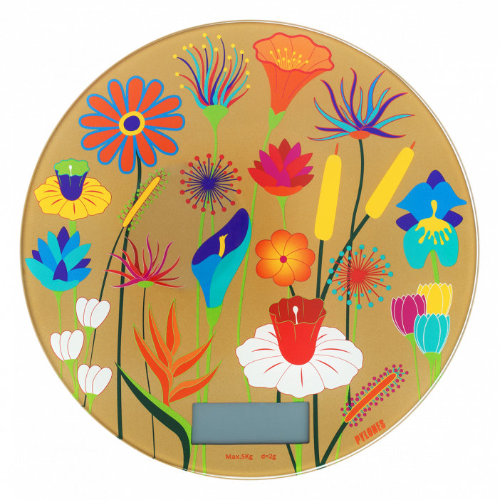 Balance de cuisine - Frivole Jardin Fleuri Gold