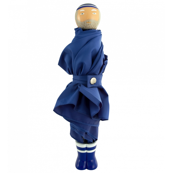 Seconde chance - Parapluie pliant - Rain Parade Bleu