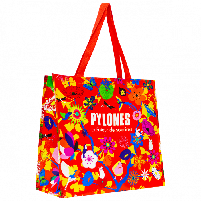 Pylones Shopping bag Ginkgo - Big model
