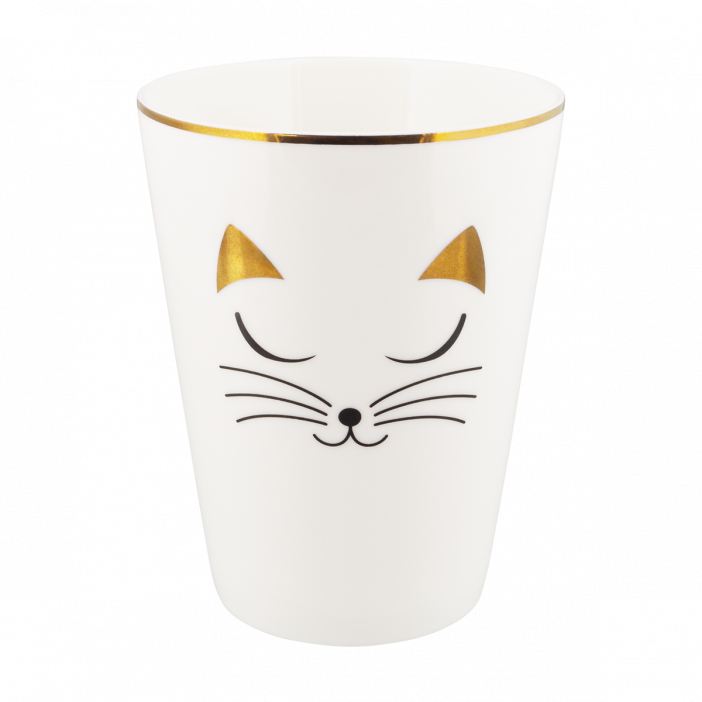 Mug  45 cl - Maxi Cup White Cat