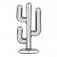 Porte capsules / dosettes Nespresso - Cactus Argent