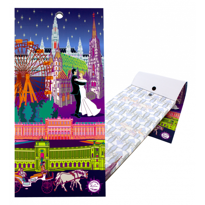 Magnetic memo block - Notebook Formalist Vienna