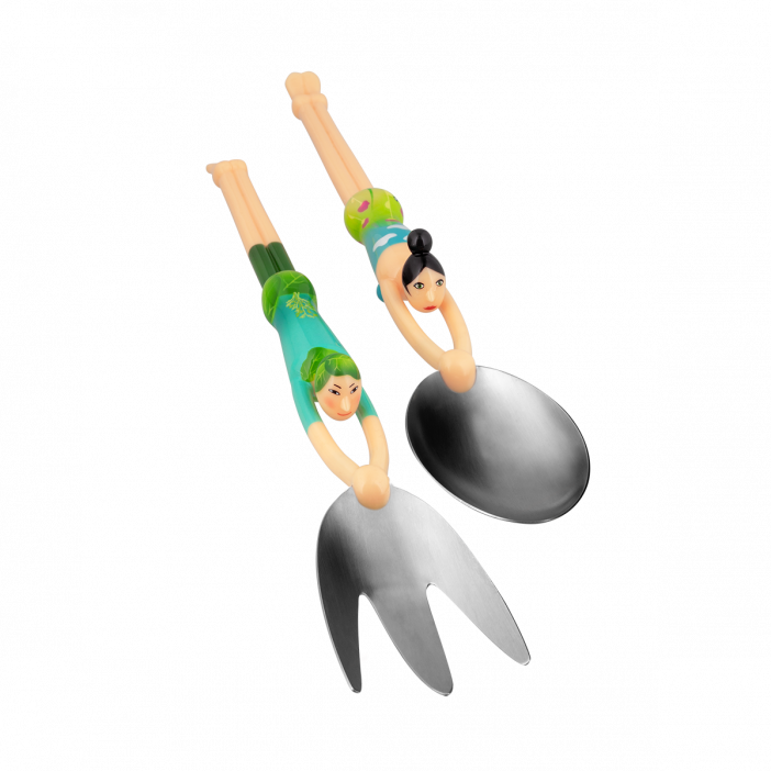 Salad servers - Quelle Salade Green