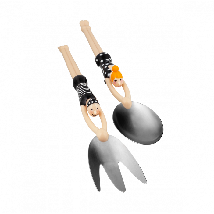 Salad servers - Quelle Salade Black