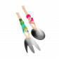 Salad servers - Quelle Salade