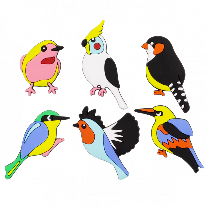 Set Magnete - Magnetic Vogel