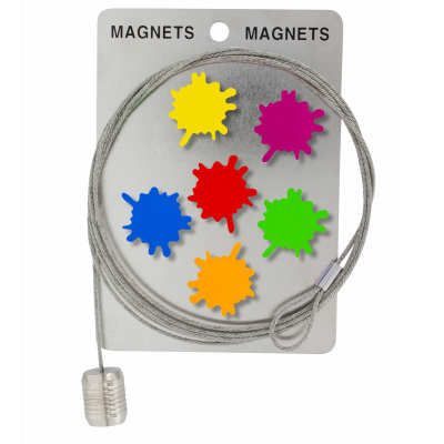 Câble porte photos et magnets - Magnetic Cable - Paint