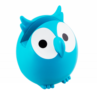 Porte / Repose lunettes - Owl - Bleu