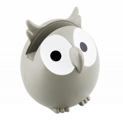 Porte / Repose lunettes - Owl - Gris