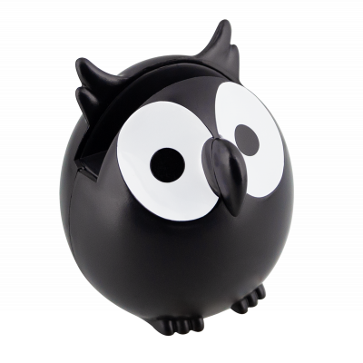 Porte / Repose lunettes - Owl - Noir