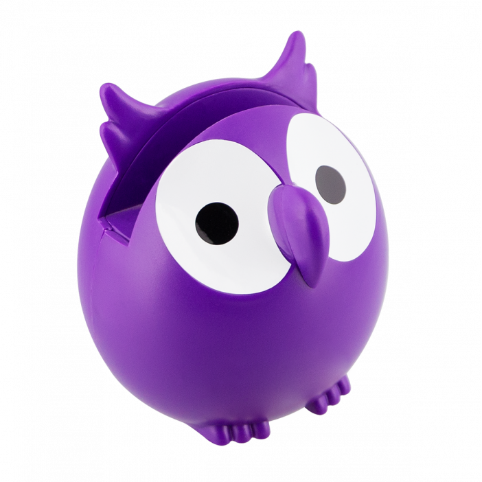 Porte / Repose lunettes - Owl Violet